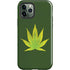 Marijuana Leaf Light Green iPhone 12 Pro Max Impact Case
