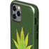 Marijuana Leaf Light Green iPhone 12 Pro Max Impact Case