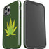 Marijuana Leaf Light Green iPhone 12 Pro Max Impact Case
