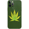Marijuana Leaf Light Green iPhone 12 Pro Skin