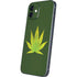 Marijuana Leaf Light Green iPhone 12 Skin