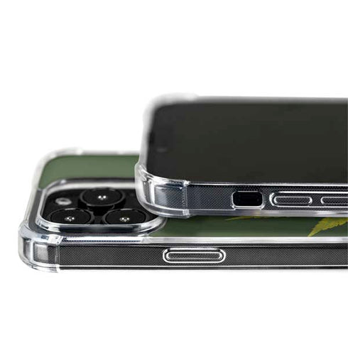 Marijuana Leaf Light Green iPhone 13 Pro MagSafe Case