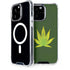 Marijuana Leaf Light Green iPhone 13 Pro Max MagSafe Case