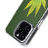 Marijuana Leaf Light Green iPhone 15 Pro Max MagSafe Case