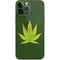 Marijuana Leaf Light Green iPhone 14 Pro Max Skin