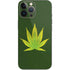 Marijuana Leaf Light Green iPhone 14 Pro Max Skin