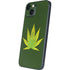 Marijuana Leaf Light Green iPhone 14 Skin