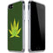 Marijuana Leaf Light Green iPhone SE (2nd & 3rd Gen) Clear Case