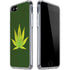 Marijuana Leaf Light Green iPhone SE (2nd & 3rd Gen) Clear Case