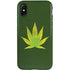 Marijuana Leaf Light Green iPhone X Pro Case