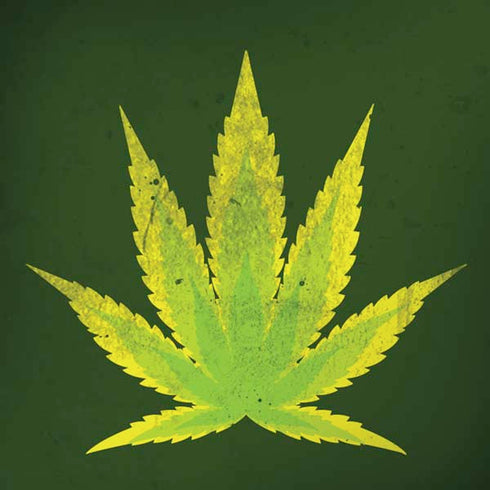 Marijuana Leaf Light Green iPhone X Pro Case