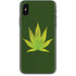 Marijuana Leaf Light Green iPhone X Skin