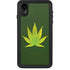 Marijuana Leaf Light Green iPhone XR Waterproof Case
