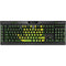 Marijuana Leaf Light Green K95 RGB PLATINUM Mechanical Gaming Keyboard Skin