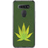 Marijuana Leaf Light Green LG K51/Q51 Clear Case