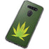 Marijuana Leaf Light Green LG K51/Q51 Clear Case