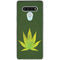 Marijuana Leaf Light Green LG Stylo 6 Clear Case