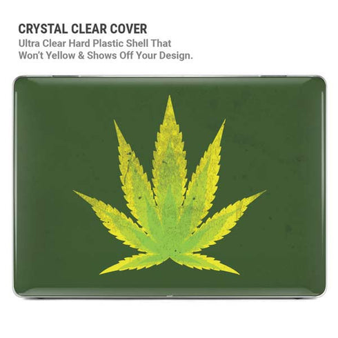 Marijuana Leaf Light Green MacBook Air 13in M1 (2021) Case plus Skin