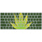 Marijuana Leaf Light Green Magic Keyboard Skin