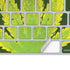 Marijuana Leaf Light Green Magic Keyboard Skin