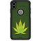 Marijuana Leaf Light Green Otterbox Commuter iPhone Skin