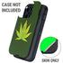Marijuana Leaf Light Green Otterbox Defender iPhone Skin