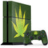 Marijuana Leaf Light Green PS4 Console and Controller Bundle Skin