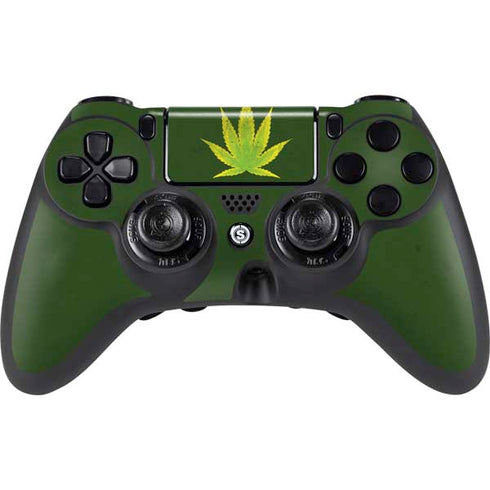 Marijuana Leaf Light Green PS4/PC SCUF Impact Controller Skin