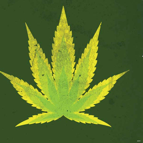Marijuana Leaf Light Green PS4 Pro/Slim Controller Skin