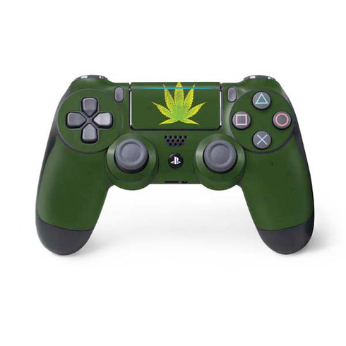 Marijuana Leaf Light Green PS4 Pro/Slim Controller Skin