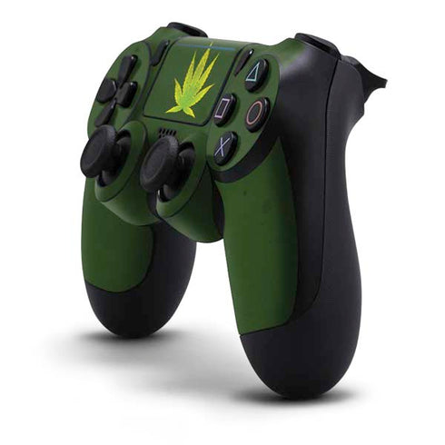 Marijuana Leaf Light Green PS4 Pro/Slim Controller Skin
