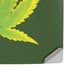 Marijuana Leaf Light Green PS5 Slim Disk Console Skin