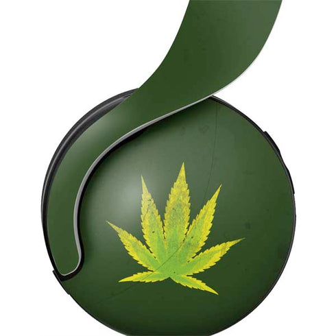 Marijuana Leaf Light Green PULSE 3D Wireless Headset for PS5 Skin