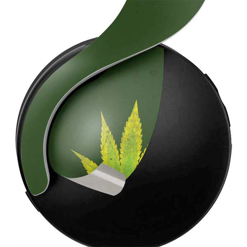 Marijuana Leaf Light Green PULSE 3D Wireless Headset for PS5 Skin
