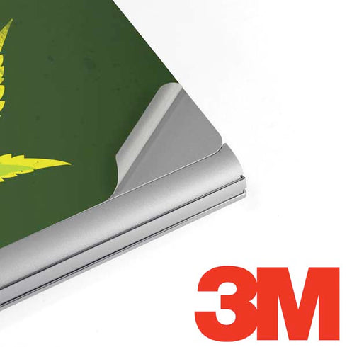 Marijuana Leaf Light Green Surface Book 2 13.5in Skin