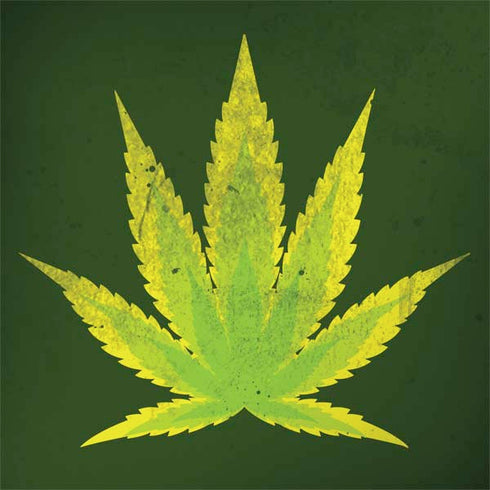 Marijuana Leaf Light Green Surface Book 2 13.5in Skin