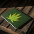 Marijuana Leaf Light Green Surface Laptop 2 Skin