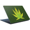 Marijuana Leaf Light Green Surface Laptop Skin