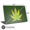 Marijuana Leaf Light Green Universal Laptop 12in (9.8 x 6.8in) Skin
