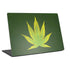 Marijuana Leaf Light Green Universal Laptop 16in (13 x 9.4in) Skin