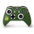 Marijuana Leaf Light Green Xbox One S Controller Skin