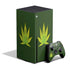 Marijuana Leaf Light Green Xbox Series X Bundle Skin