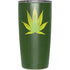Marijuana Leaf Light Green Yeti 20oz Tumbler Skin