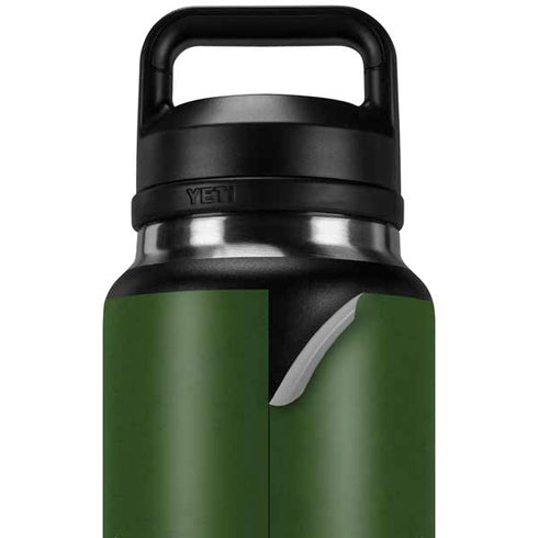Marijuana Leaf Light Green YETI Rambler 36oz Bottle Skin