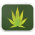 Marijuana Leaf Light Green YETI Roadie 24 Hard Cooler Skin