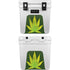 Marijuana Leaf Light Green YETI Roadie 24 Hard Cooler Skin