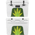 Marijuana Leaf Light Green YETI Tundra 35 Hard Cooler Skin