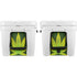 Marijuana Leaf Light Green YETI Tundra 65 Hard Cooler Skin