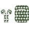 Marijuana Leaf White Pattern Apple AirPods 2 Skin