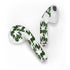 Marijuana Leaf White Pattern Apple AirPods Skin